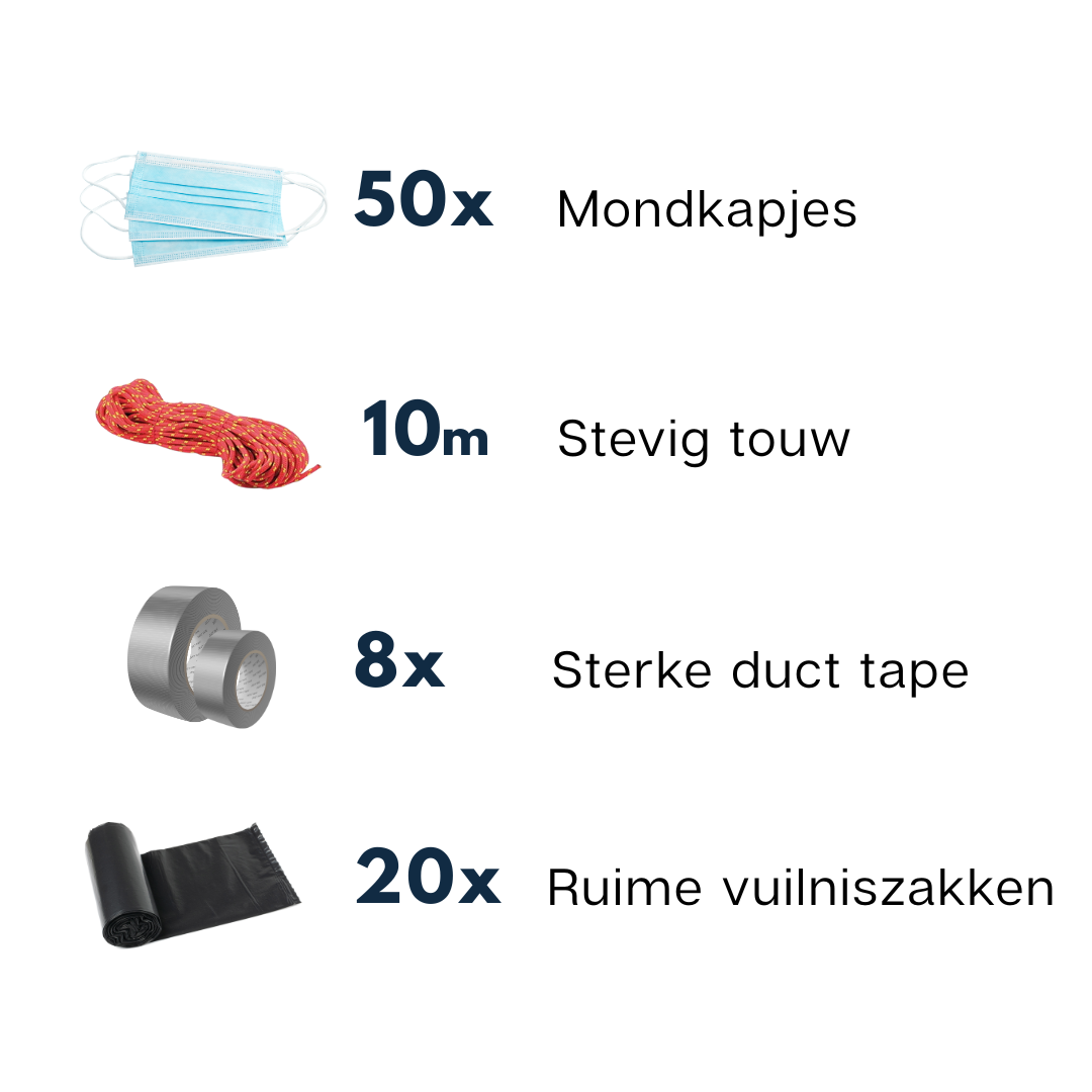 Noodpakket 72 uur