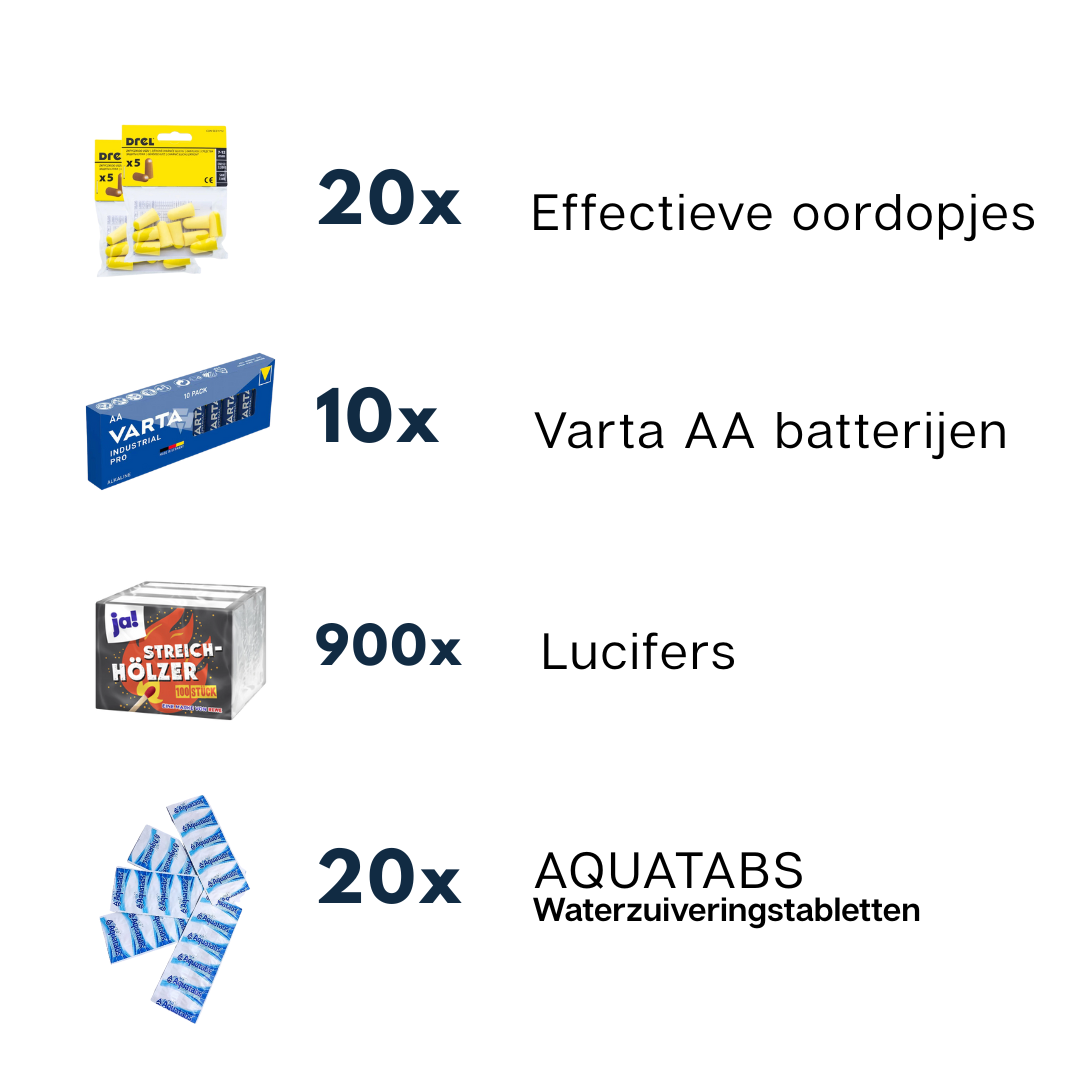 Noodpakket 72 uur